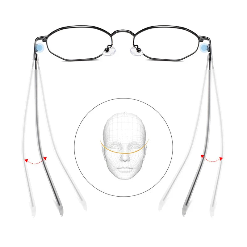 Polygon Anti-Blue Light Glasses