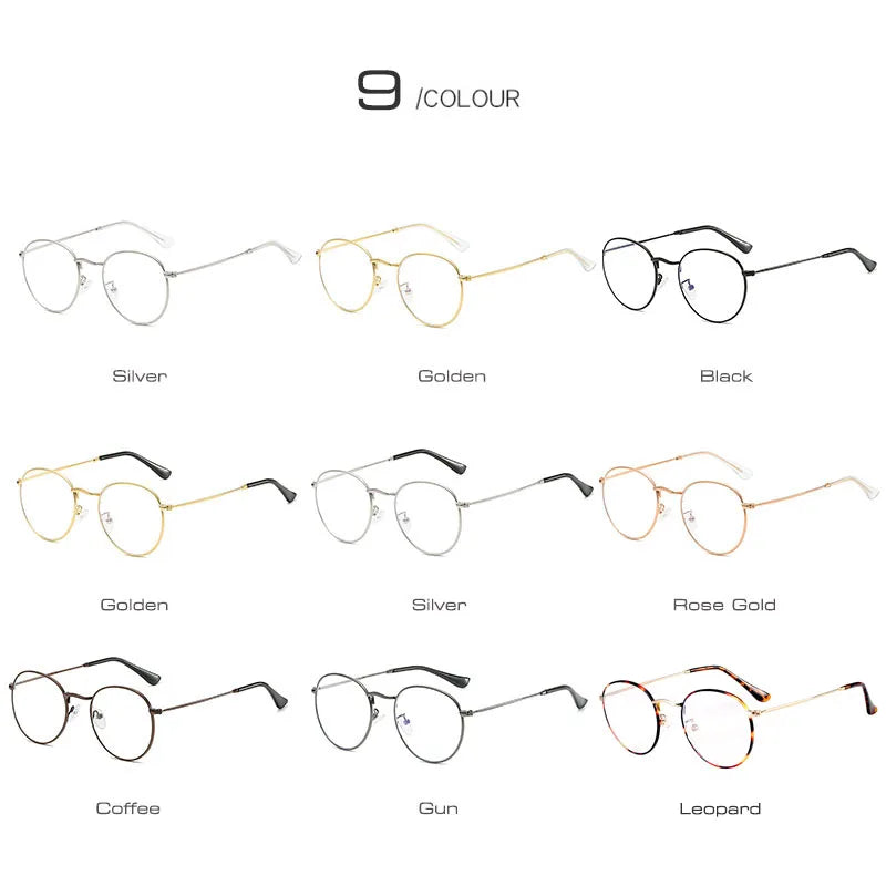 Classic Round Anti-Blue Light Glasses