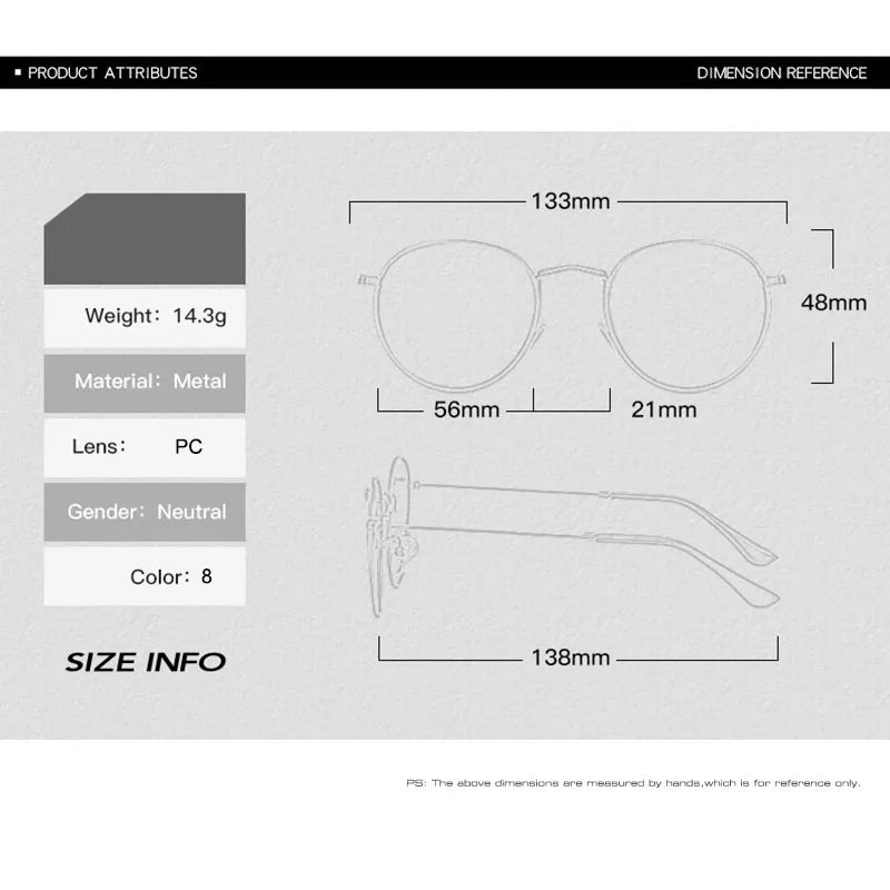 Classic Round Anti-Blue Light Glasses