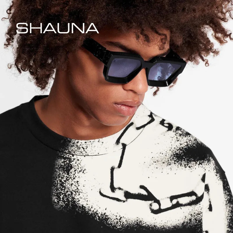 Retro Square UV400 Sunglasses