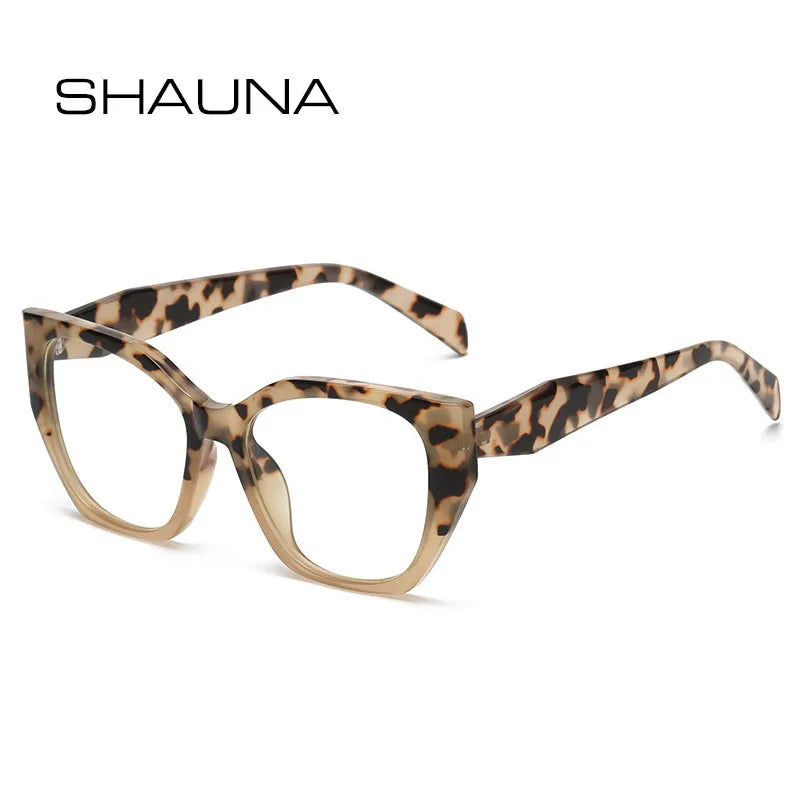 Oversized Retro Anti-Blue Light Glasses