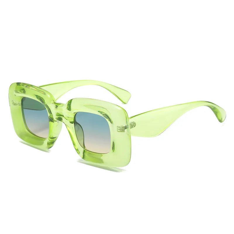 Candy Color Square UV400 Sunglasses