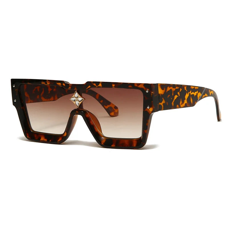 Luxury Crystal Oversized UV400 Sunglasses