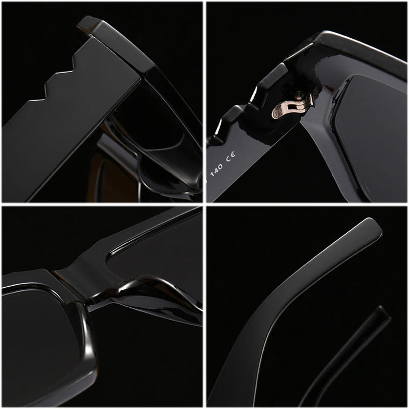 Retro Polygon Cat Eye UV400 Sunglasses