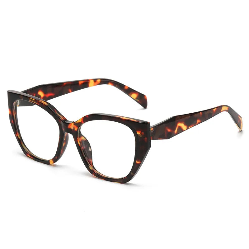 Oversized Retro Anti-Blue Light Glasses
