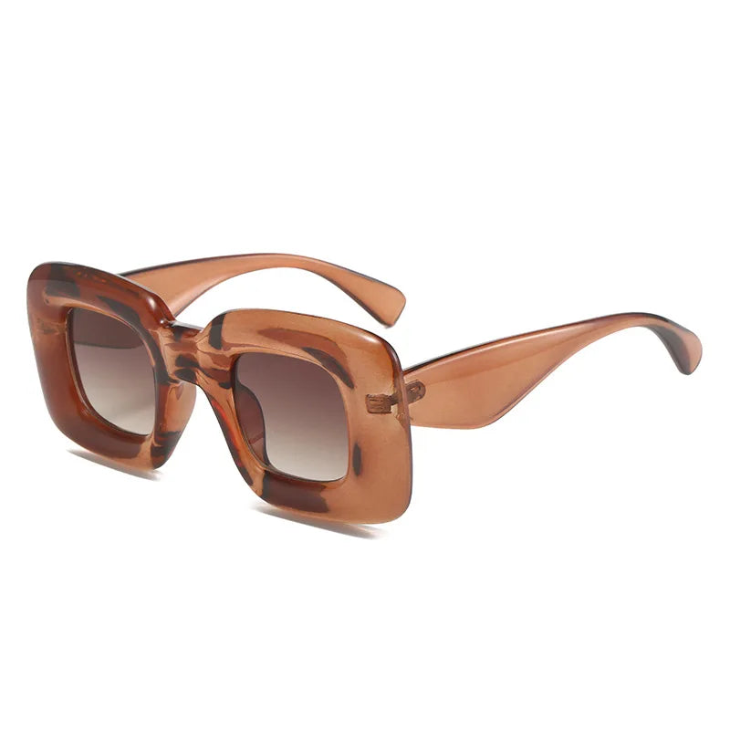 Candy Color Square UV400 Sunglasses