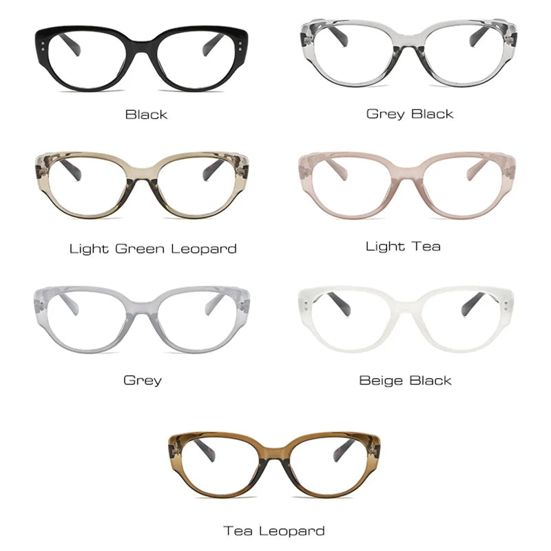 Cat Eye Double Color Anti-Blue Light Glasses