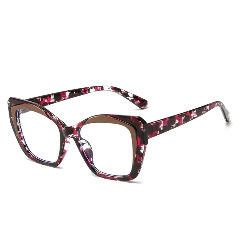 Colorful Cat Eye Anti-Blue Light Glasses