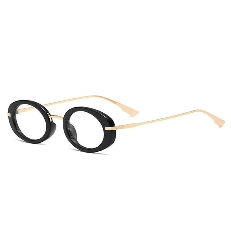 Punk Oval Clear Ocean UV400 Sunglasses
