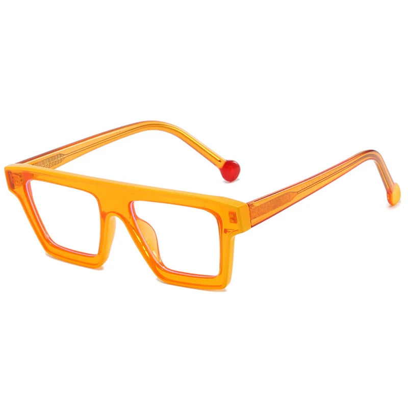 Candy Color Square Anti-Blue Light Glasses