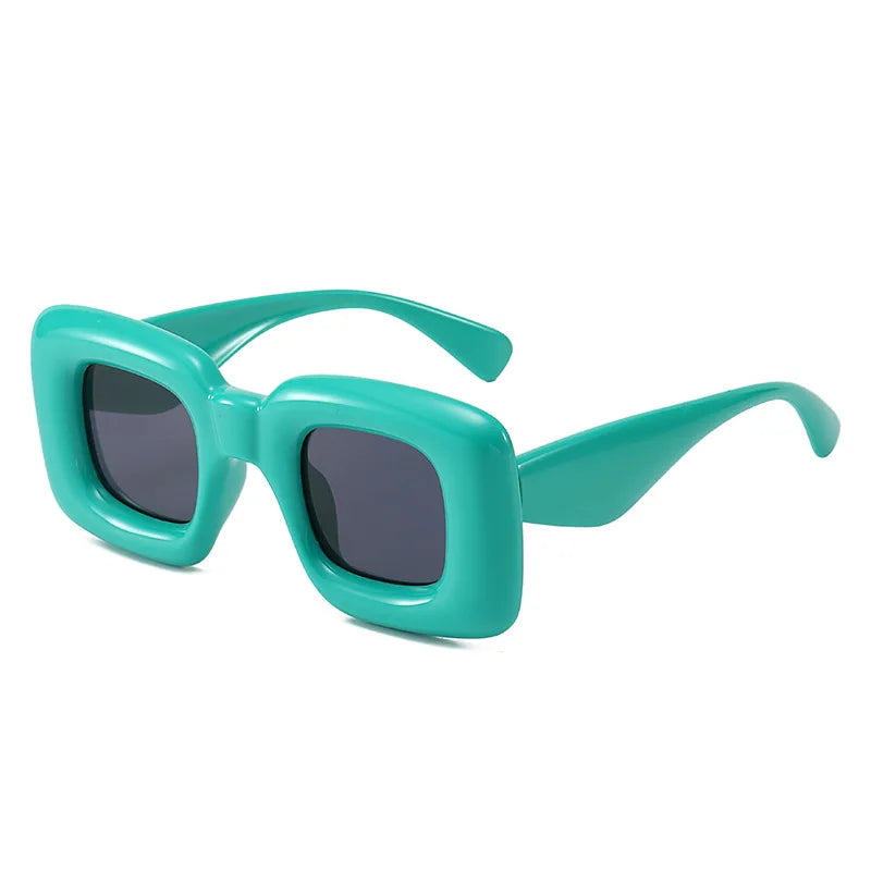 Candy Color Square UV400 Sunglasses