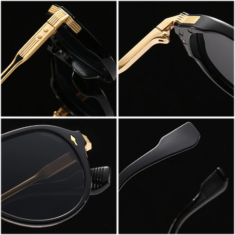 Luxury Double Bridge Pilot UV400 Sunglasses