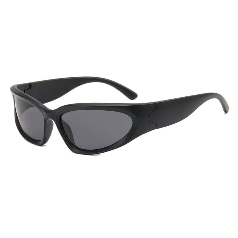 Y2K Cat Eye Colorful Mirror UV400 Sunglasses