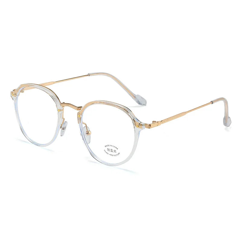 Retro Round Anti-Blue Light Glasses