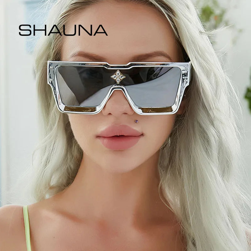 Luxury Crystal Oversized UV400 Sunglasses