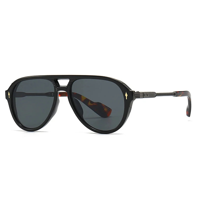 Luxury Double Bridge Pilot UV400 Sunglasses