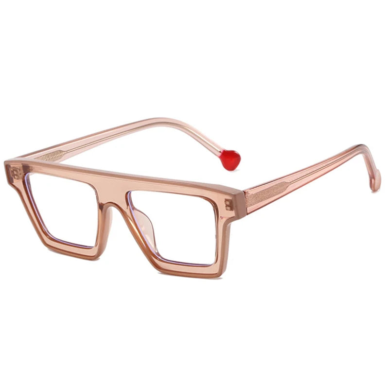 Candy Color Square Anti-Blue Light Glasses