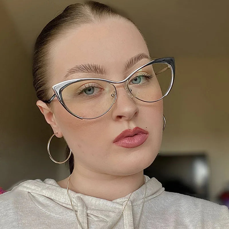 Cat Eye Gradient Anti-Blue Light Glasses