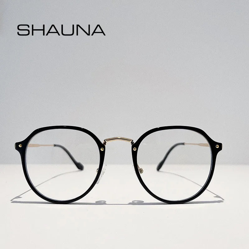 Retro Round Anti-Blue Light Glasses