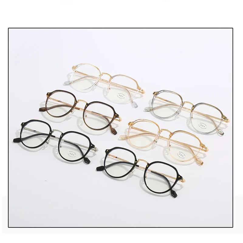 Retro Round Anti-Blue Light Glasses