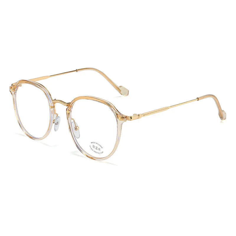 Retro Round Anti-Blue Light Glasses
