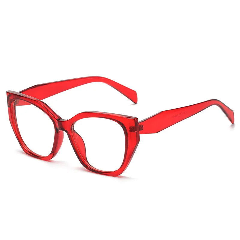 Oversized Retro Anti-Blue Light Glasses