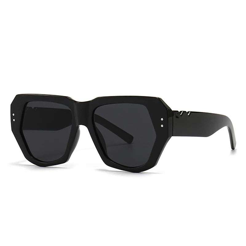 Retro Polygon Cat Eye UV400 Sunglasses