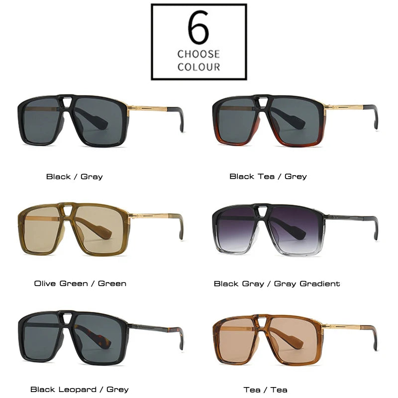 Double Bridge Pilot UV400 Sunglasses