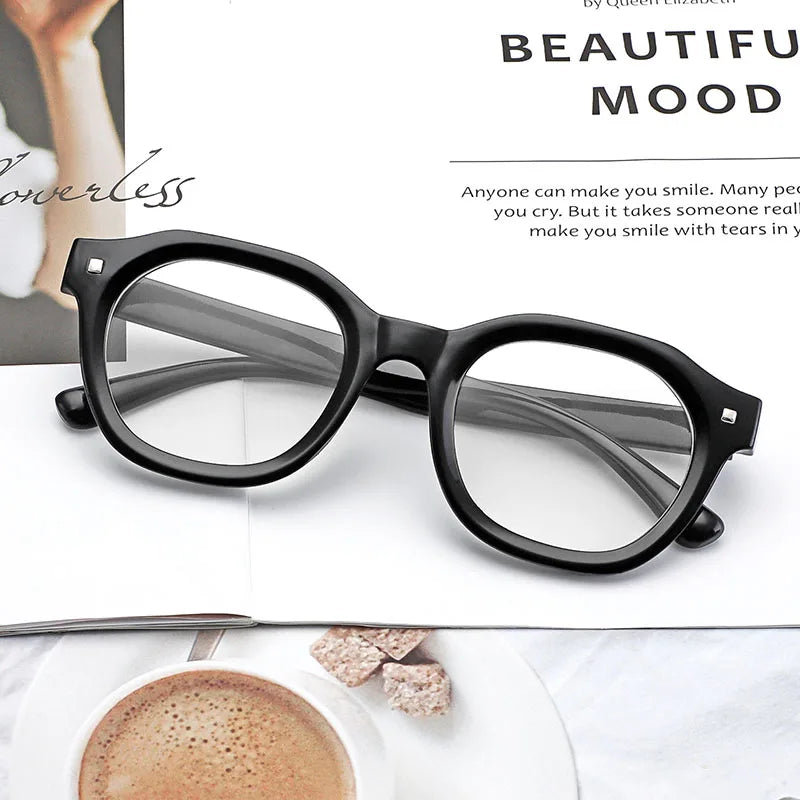 Retro Round Anti-Blue Light Glasses