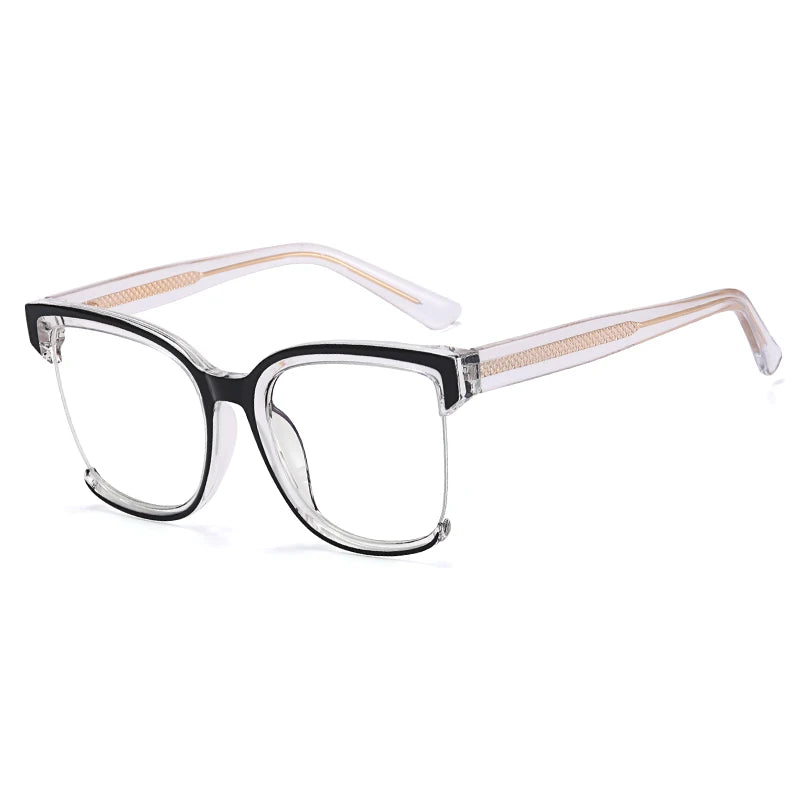 Colorful Half Frame Anti-Blue Light Glasses