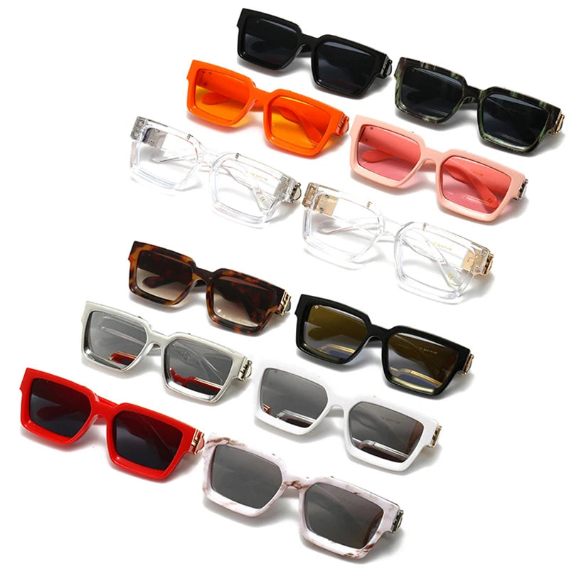 Retro Square UV400 Sunglasses
