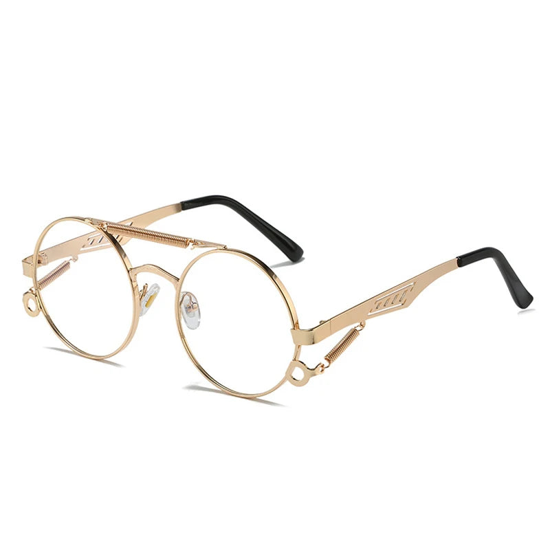 Retro Metal Double Bridge UV400 Sunglasses