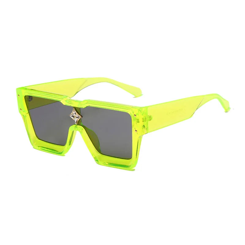 Luxury Crystal Oversized UV400 Sunglasses